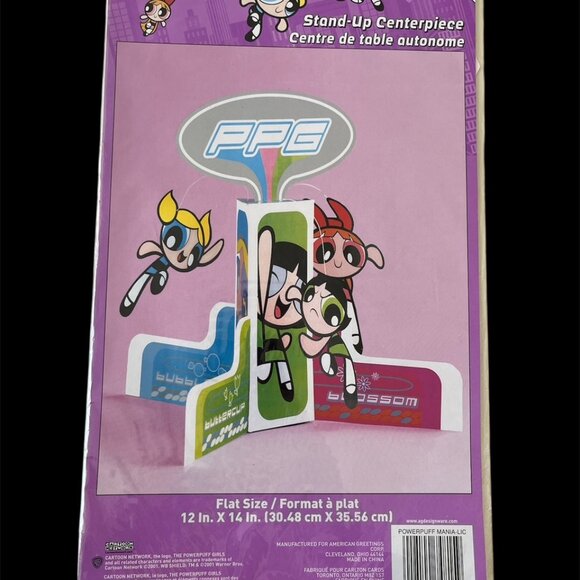 POWERPUFF GIRLS Birthday Party Decorations | Favors - Large Lot with Stand-Up - Picture 3 of 8